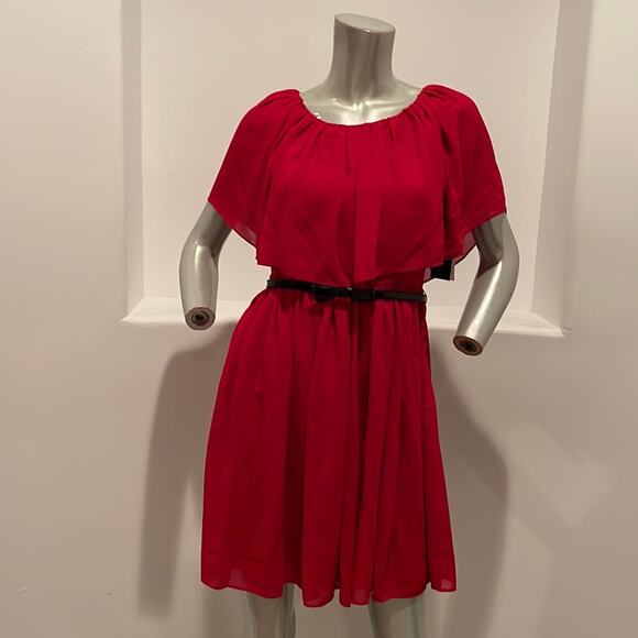 Giambattista Valli For Impulse Dresses & Skirts - Giambattista Valli For  Impulse Carmen Red Dress Cocktail Party Size 4 BNWT